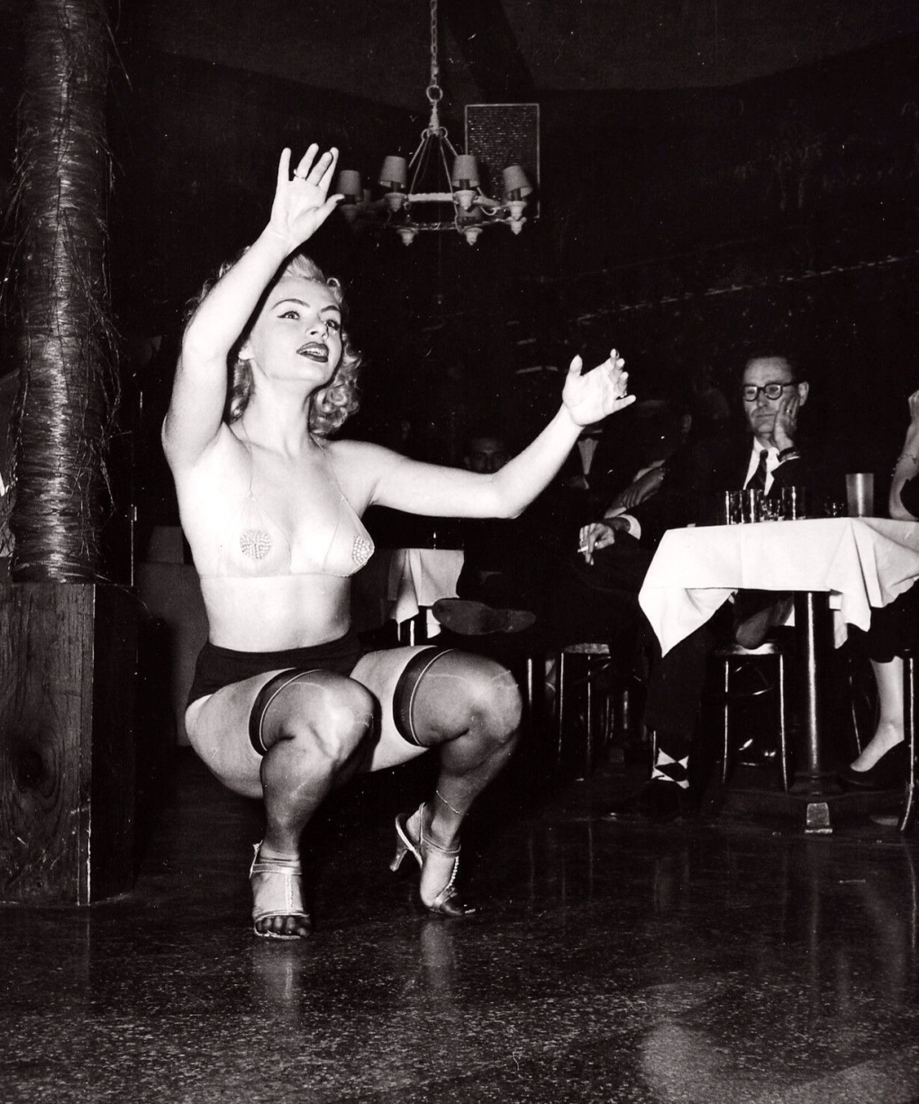 Винтаж Бурлеск шоу голые