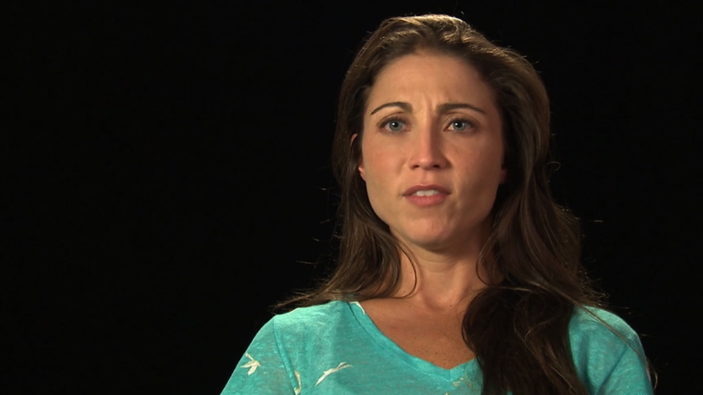 Мэри Падиан в чулках ню