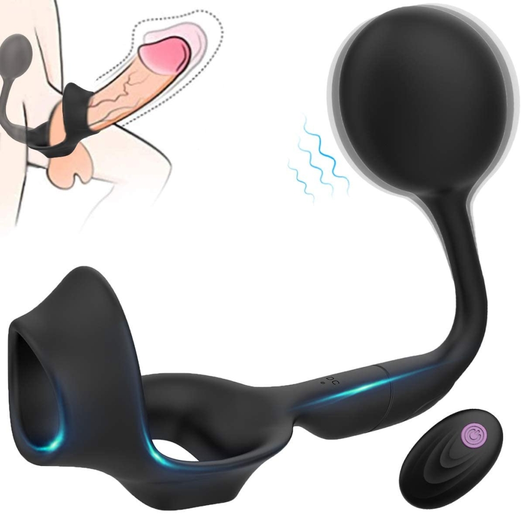 Массаж простаты фаллосом