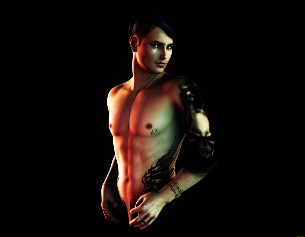 Мускулистые парни в стрингах