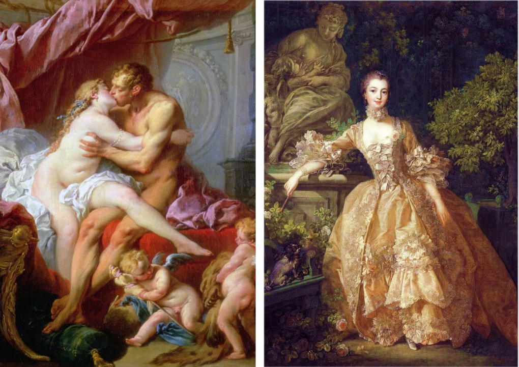 Франсуа Буше Геркулес и омфала картина