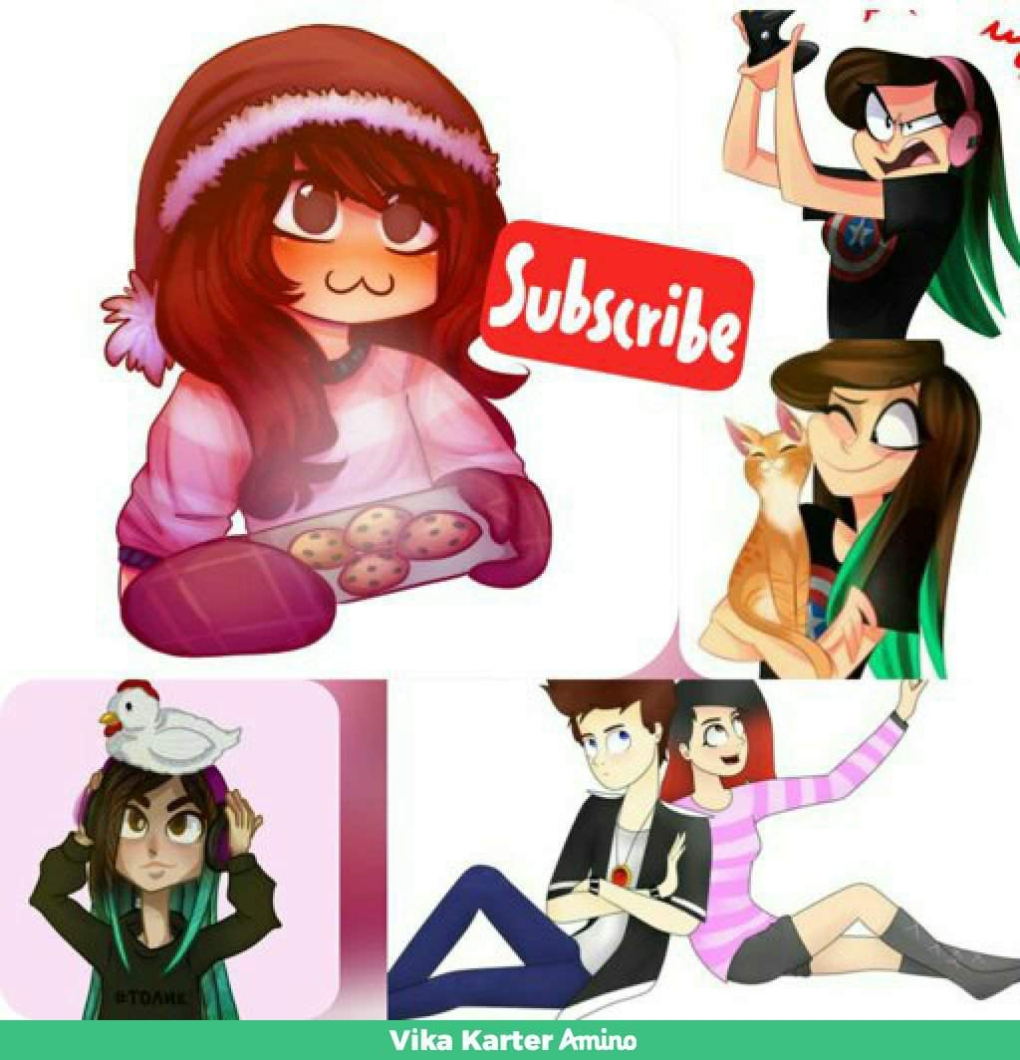 Вика Картер арт