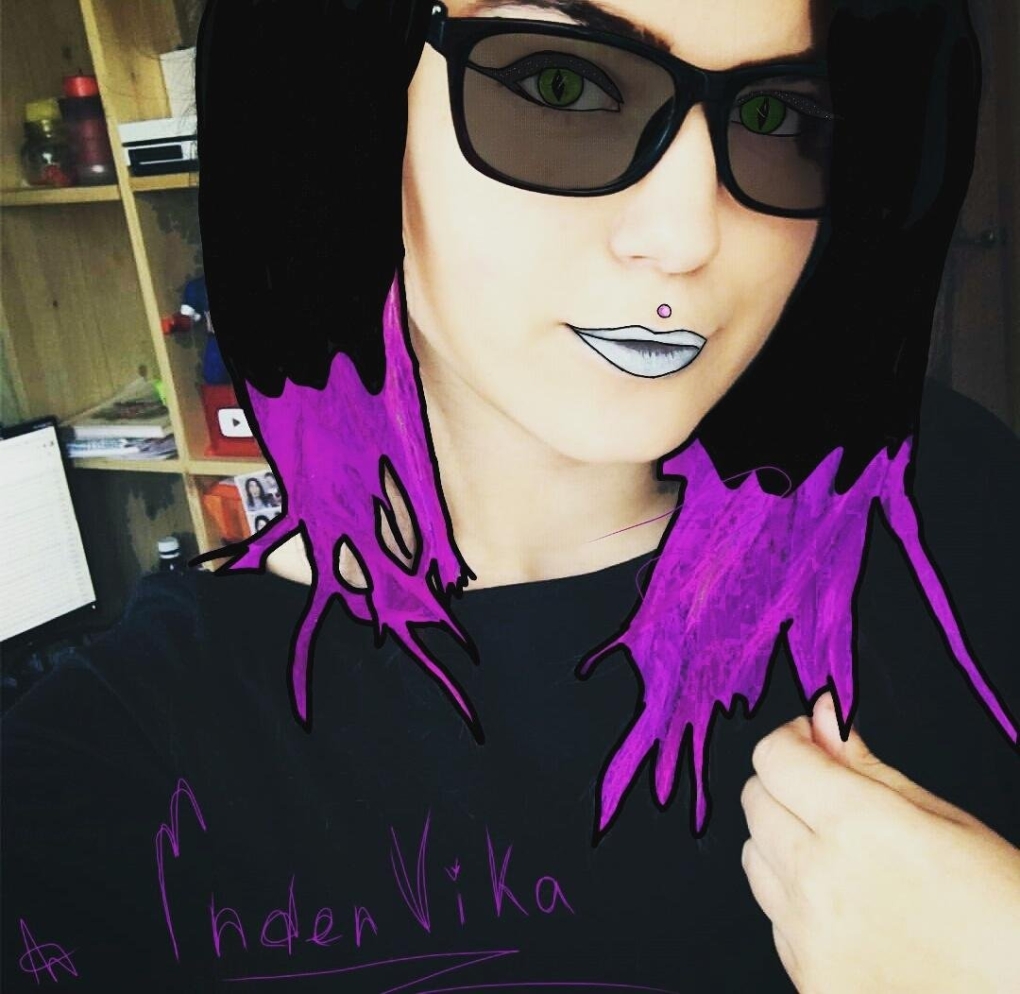 Вика Картер сливы