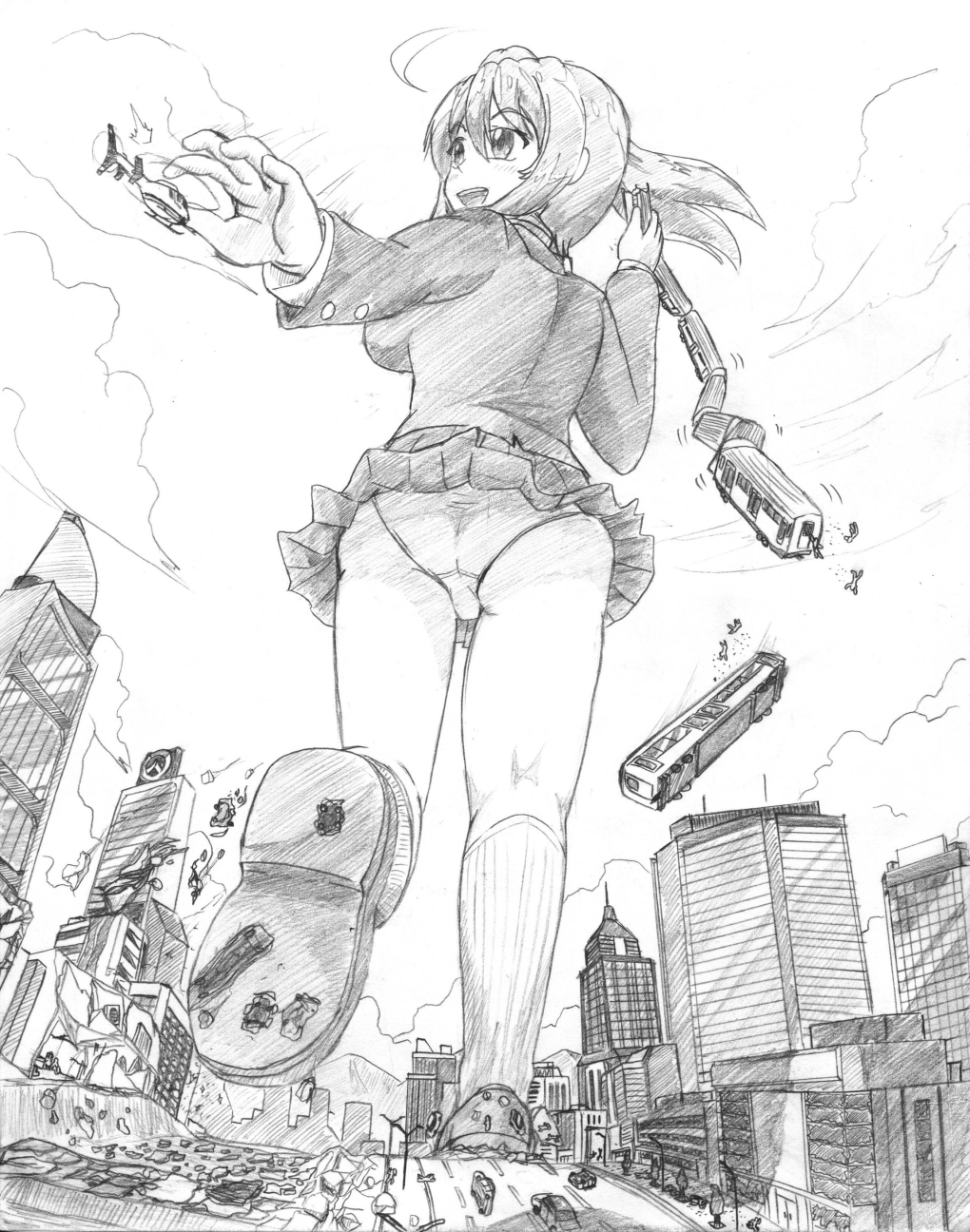 Giantess Манга